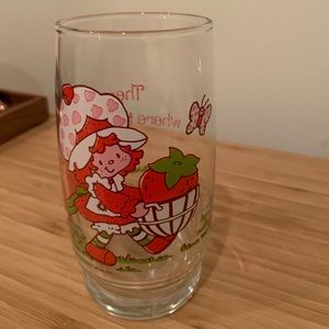 Vintage Strawberry Shortcake Glass Collectors Item
